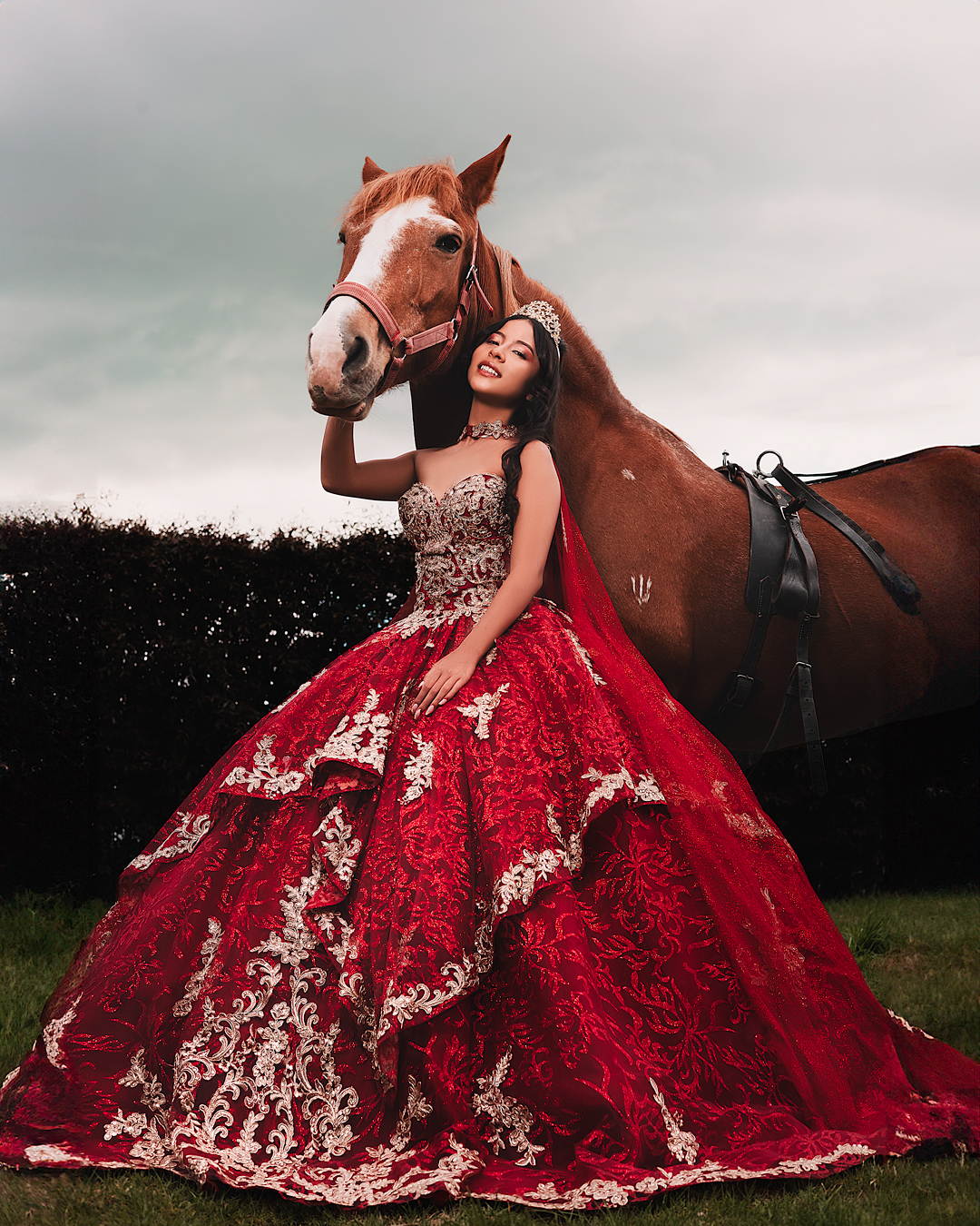 Sesión de fotos de quinceañeras moderna y juvenil